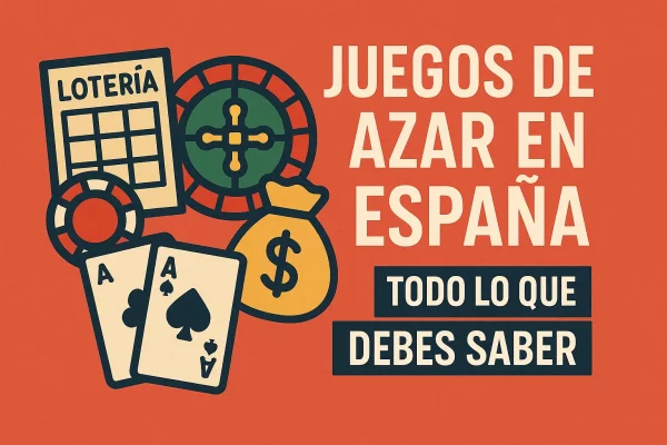 Juegos de azar en España: todo lo que debes saber